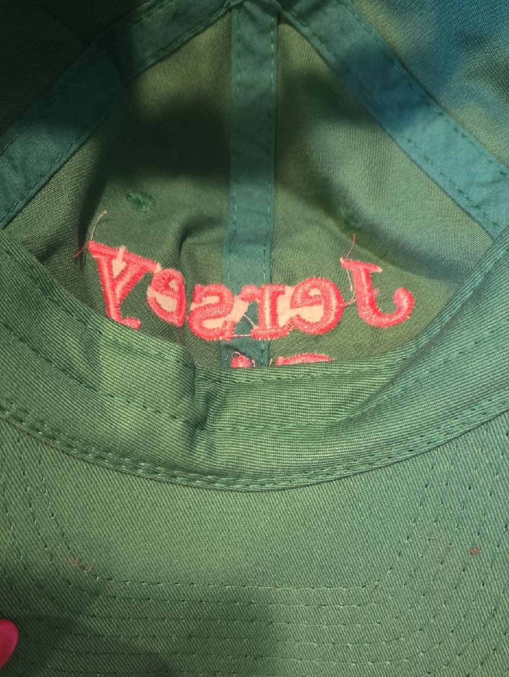 Champion Green "Jersey Girl" Embroidered Adjustable Hat - Picture 5 of 7
